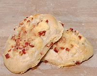 .Schinken-Käse-Brötchen.